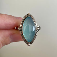 Chalcedony and Silver Ring (size 9) - 40% OFF
