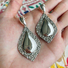 Temple Silver Earrings