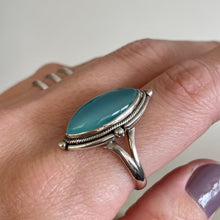Chalcedony and Silver Ring (size 9) - 40% OFF