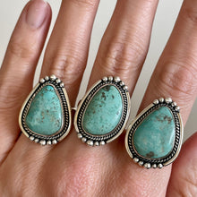 Navajo Turquoise Rings (size 7) - 20% OFF