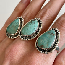Navajo Turquoise Rings (size 7) - 20% OFF
