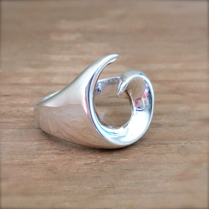 Wave Curl Ring