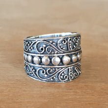 Chant Silver Ring - 40% OFF