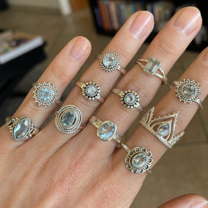 Topaz Rings - 30% to 40% OFF