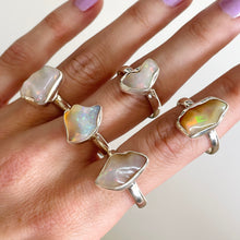 Raw Opal Rings (size 9) - 40% OFF