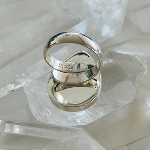 Abalone and Mother of Pearl Ring