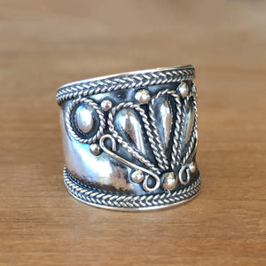 Blissful Silver Ring