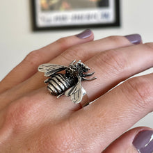 Honeybee Silver Ring - 20% OFF