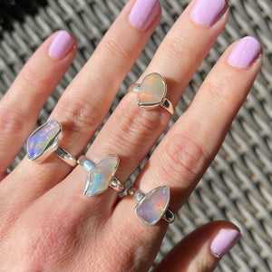 Raw Opal Rings (size 6)