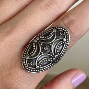 Mandala Ring (size 7.5) - 40% OFF
