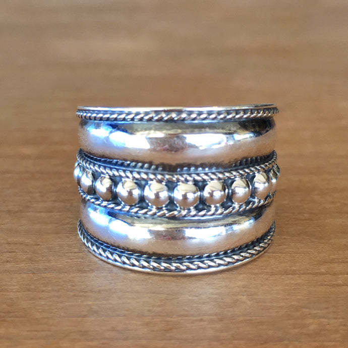 Zen Silver Ring