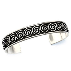 Spiral Cuff Bracelet