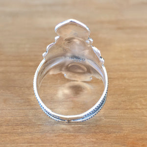 Boho Vision Silver Ring
