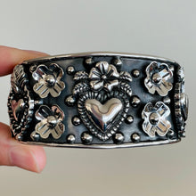 Sacred Hearts Cuff Bracelet