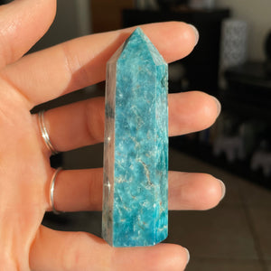 Blue Apatite Crystal Points - 50% OFF