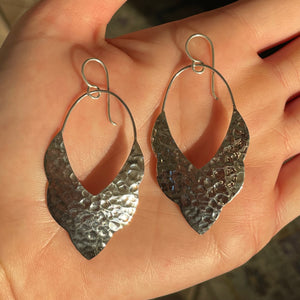 Deity Silver Earrings