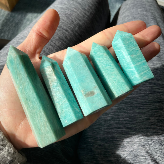Amazonite Crystal Points - 50% OFF