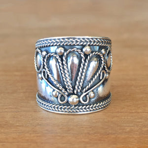 Blissful Silver Ring