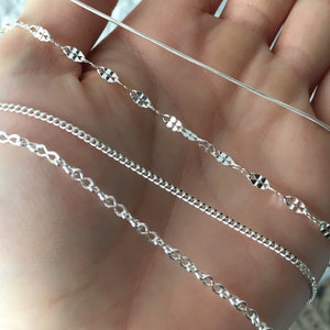 Infinity Silver Chain - 20% OFF