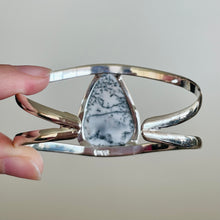 Dendritic Agate Cuff Bracelet