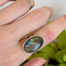 Faceted Labradorite Ring - 40% OFF